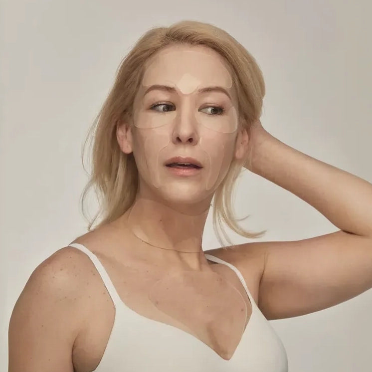 Kit Completo Placas Flexíveis de Silicone Certaskin – Pescoço, Colo, Testa, Olhos & Sorriso