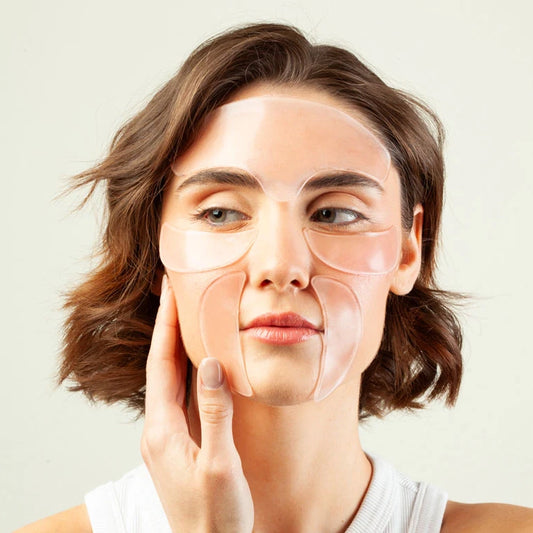 Kit Facial Placas Flexíveis de Silicone Certaskin – Testa, Olhos & Sorriso