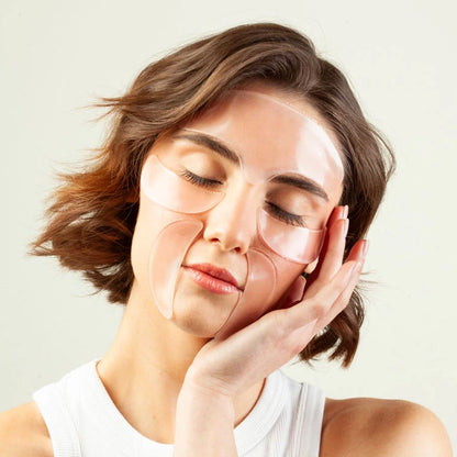 Kit Facial Placas Flexíveis de Silicone Certaskin – Testa, Olhos & Sorriso